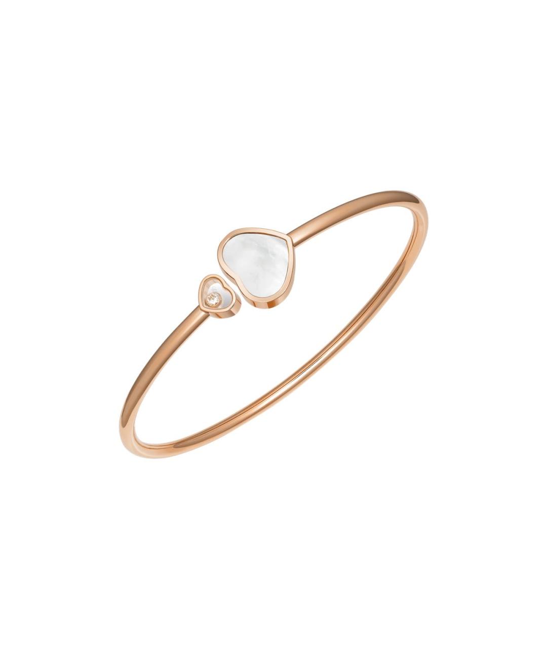 CHOPARD Желтый браслет из розового золота, фото 6
