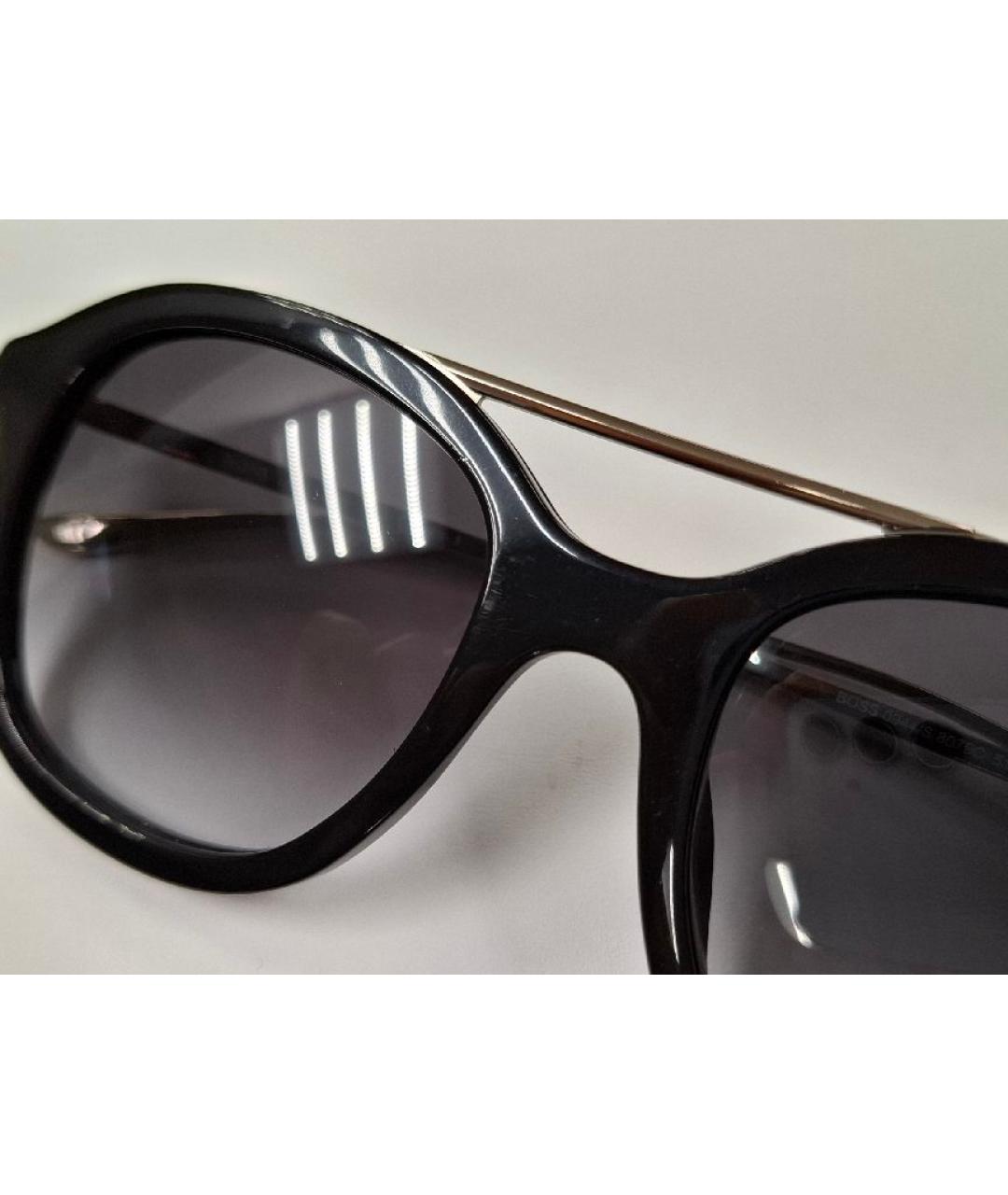 HUGO BOSS Черные солнцезащитные очки, фото 4