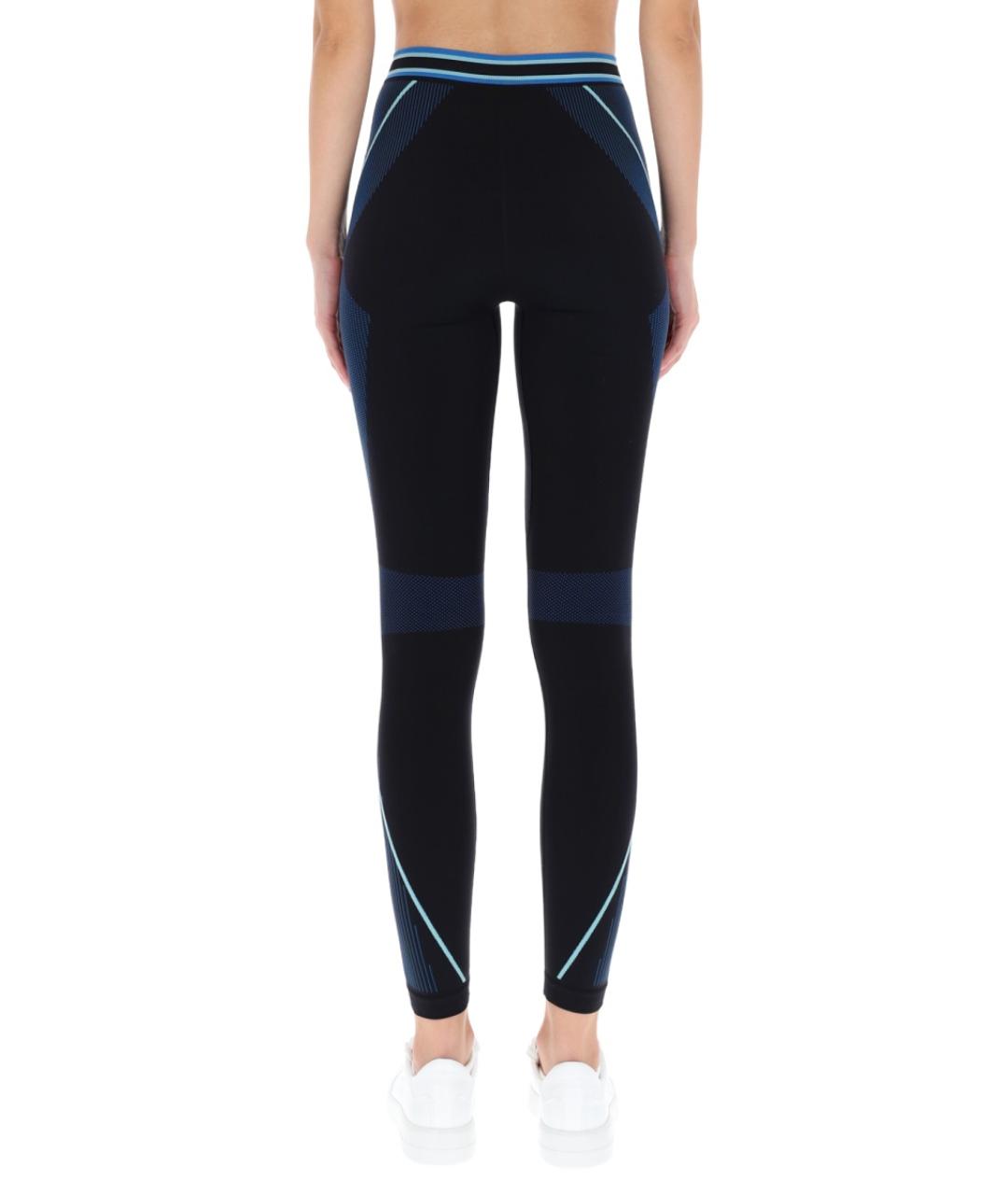 CASABLANCA Синие полиамидовые леггинсы и велосипедки, фото 4