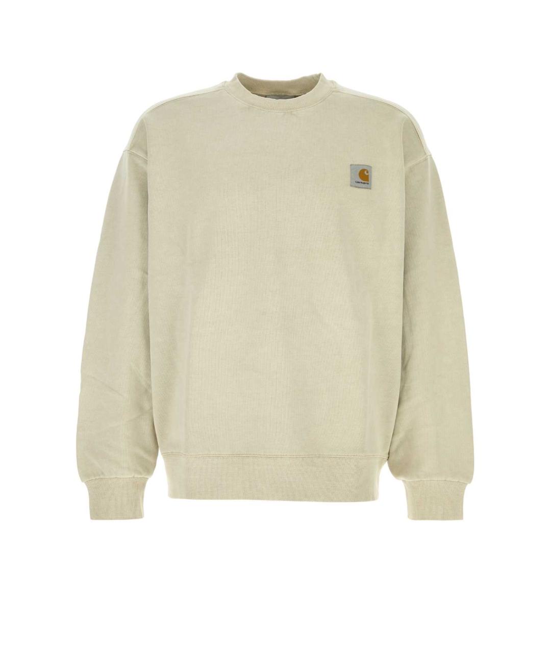 CARHARTT WIP Бежевый хлопковый джемпер / свитер, фото 1