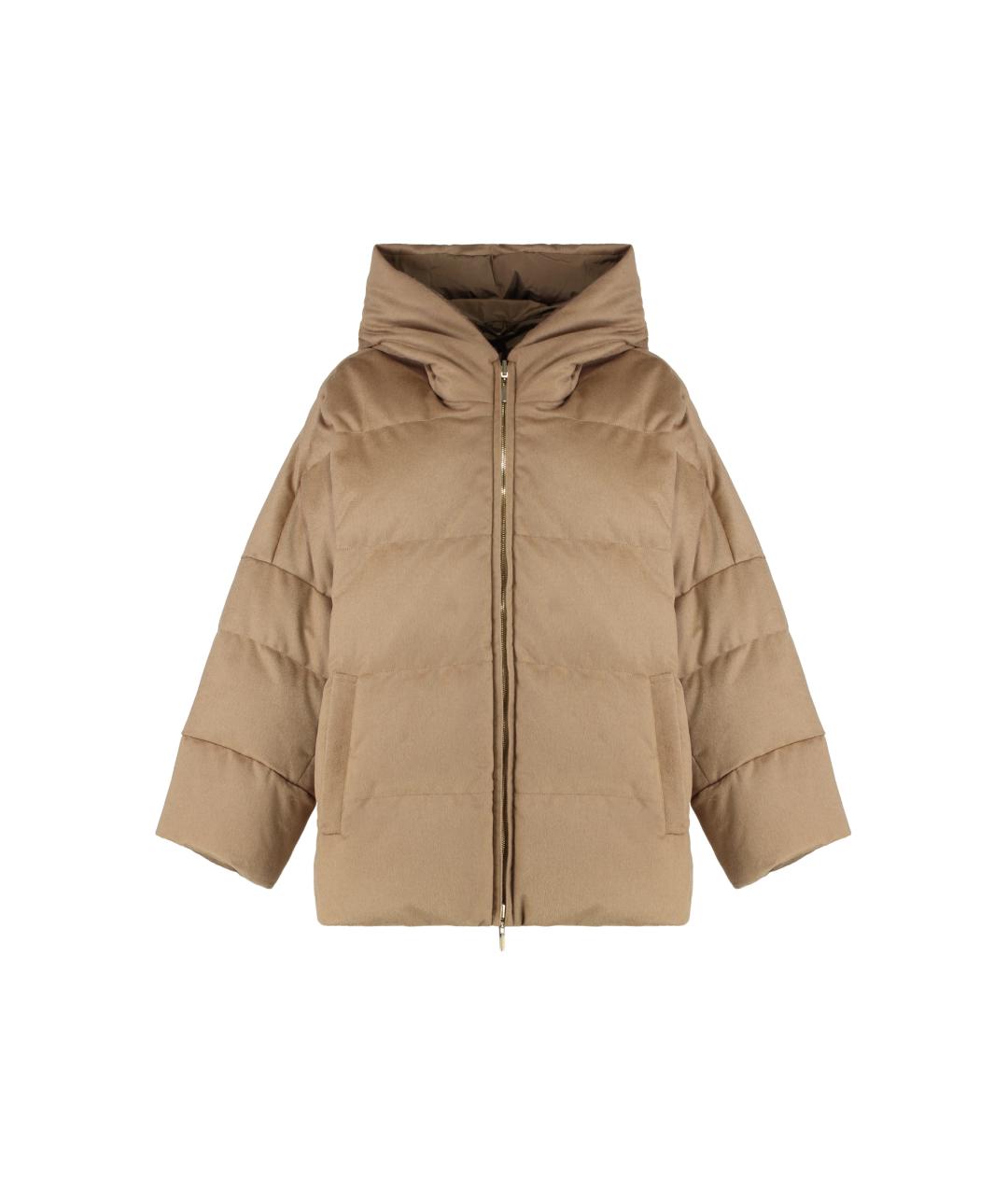 'S MAX MARA Бежевая полиэстеровая куртка, фото 1