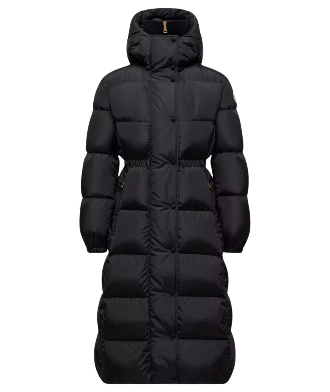 MONCLER Черный пуховик, фото 1