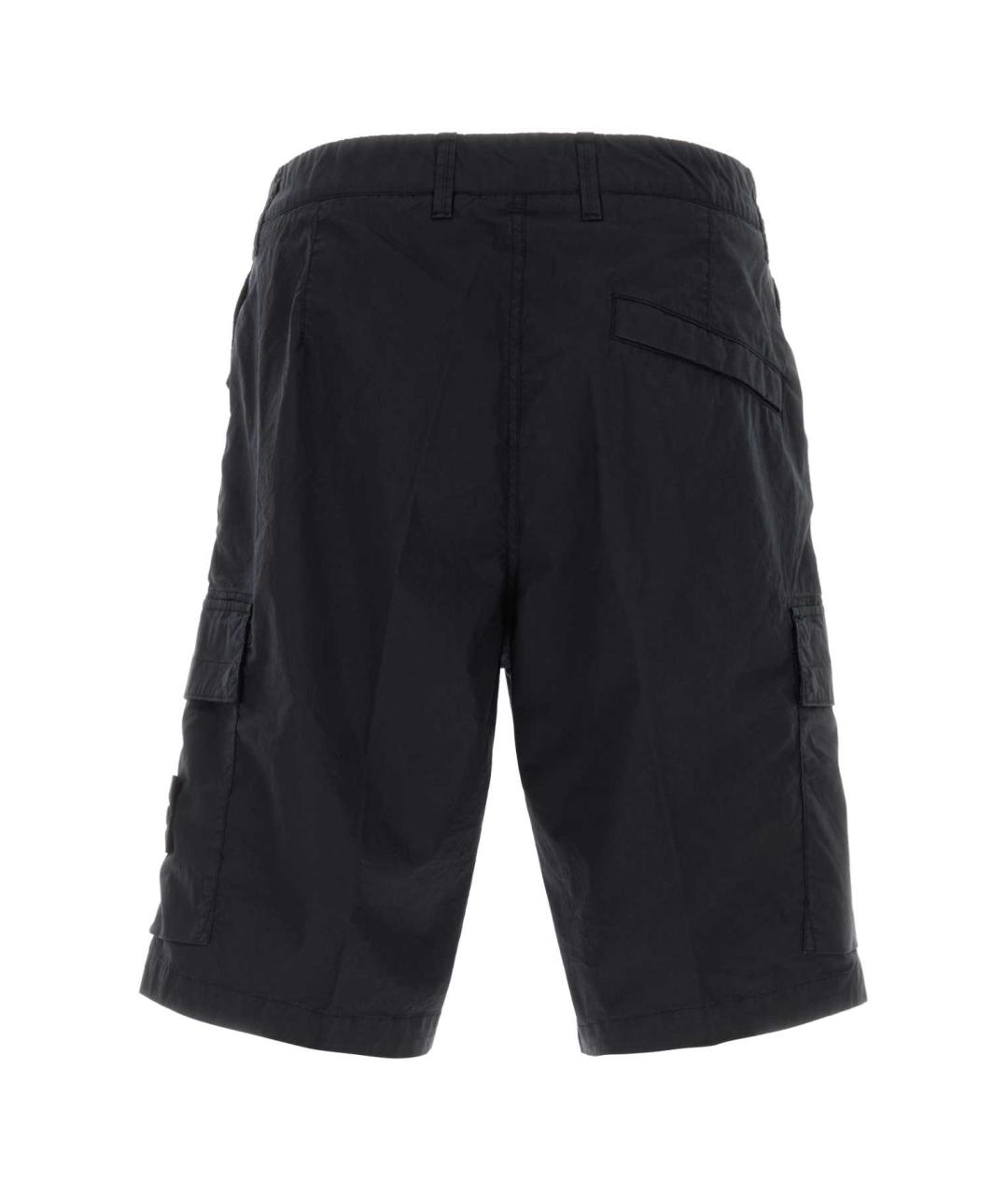 STONE ISLAND Синие хлопковые шорты, фото 2