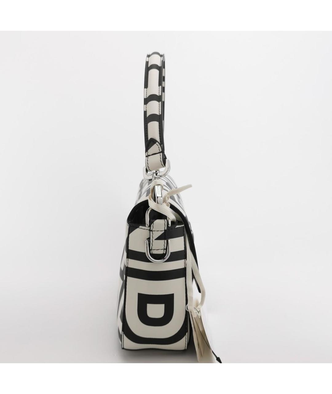 FENDI Черная кожаная сумка через плечо, фото 2