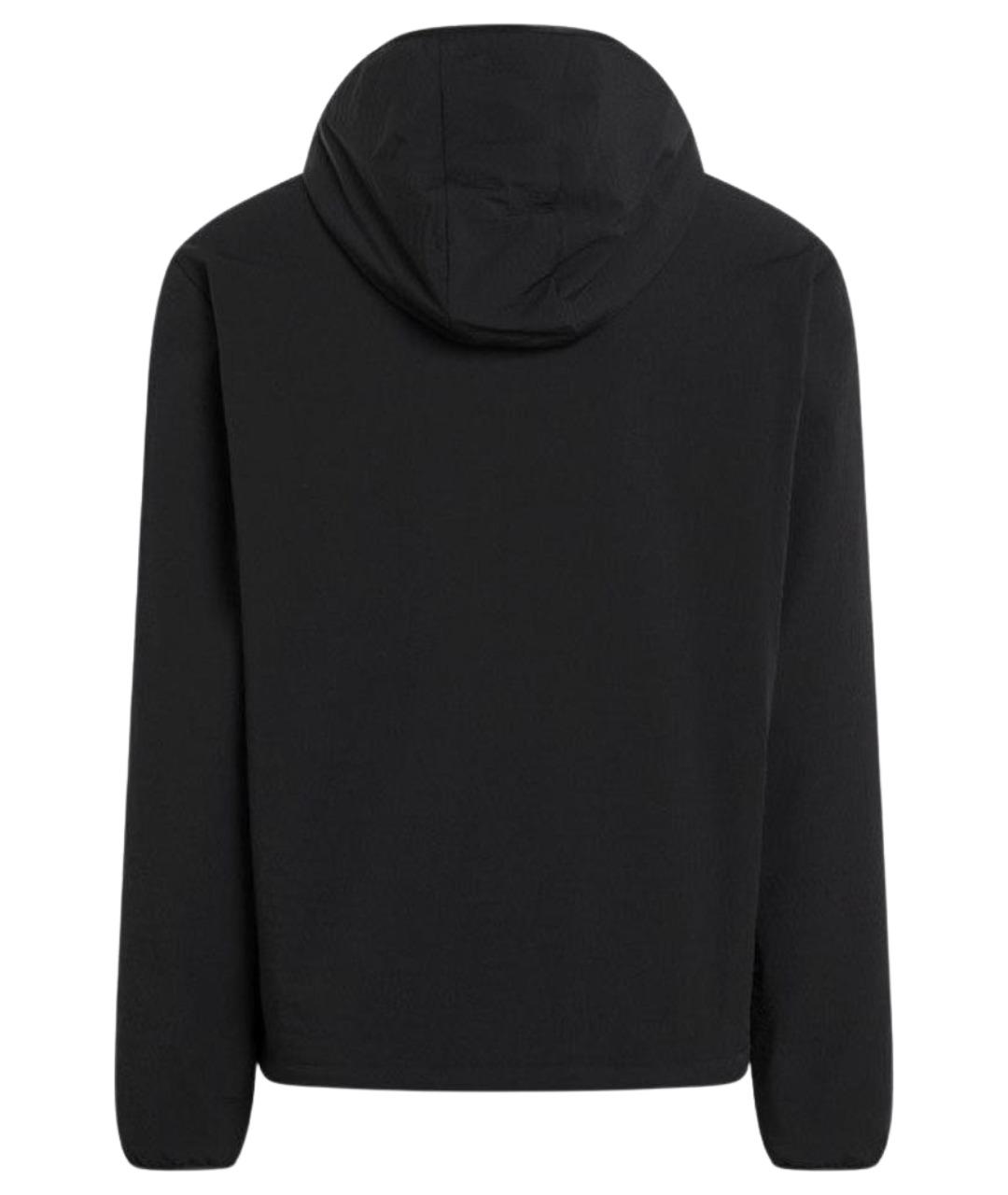 MONCLER Черная полиэстеровая куртка, фото 2