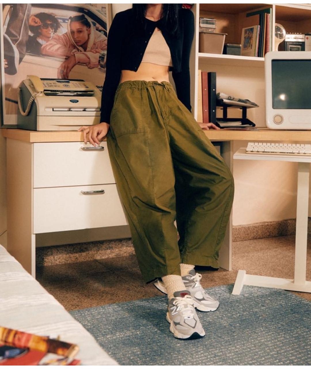 NEW BALANCE Серые низкие кроссовки / кеды, фото 3