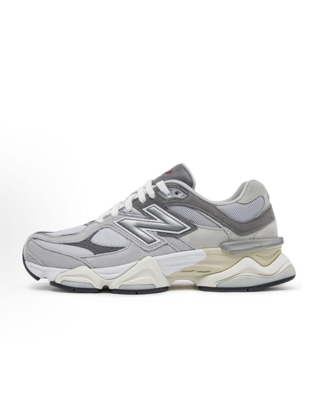 NEW BALANCE Серые низкие кроссовки / кеды, фото 4