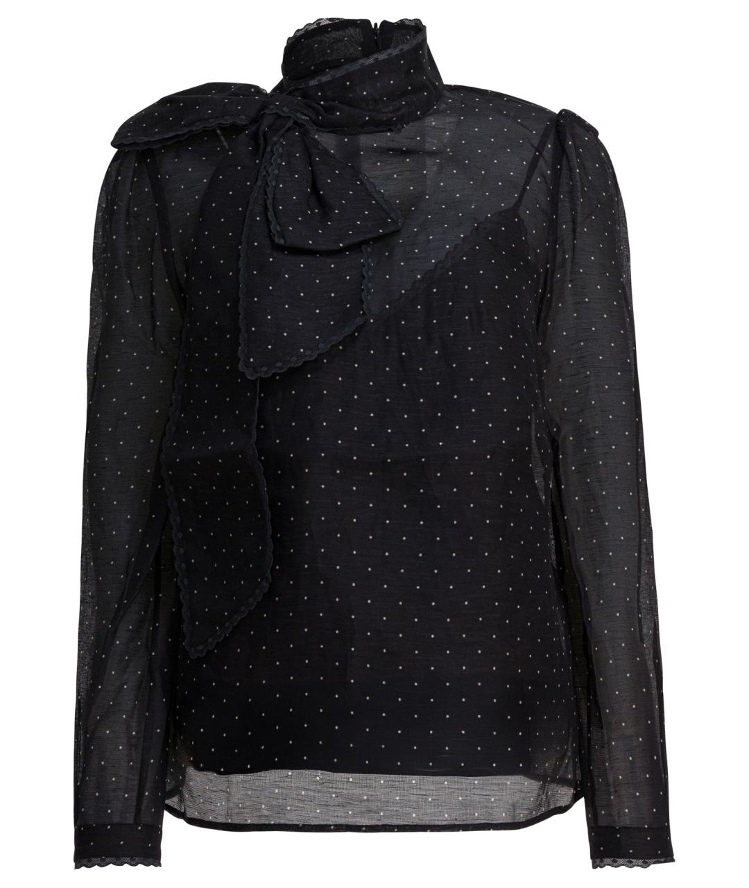 ZIMMERMANN Черная льняная блузы, фото 1