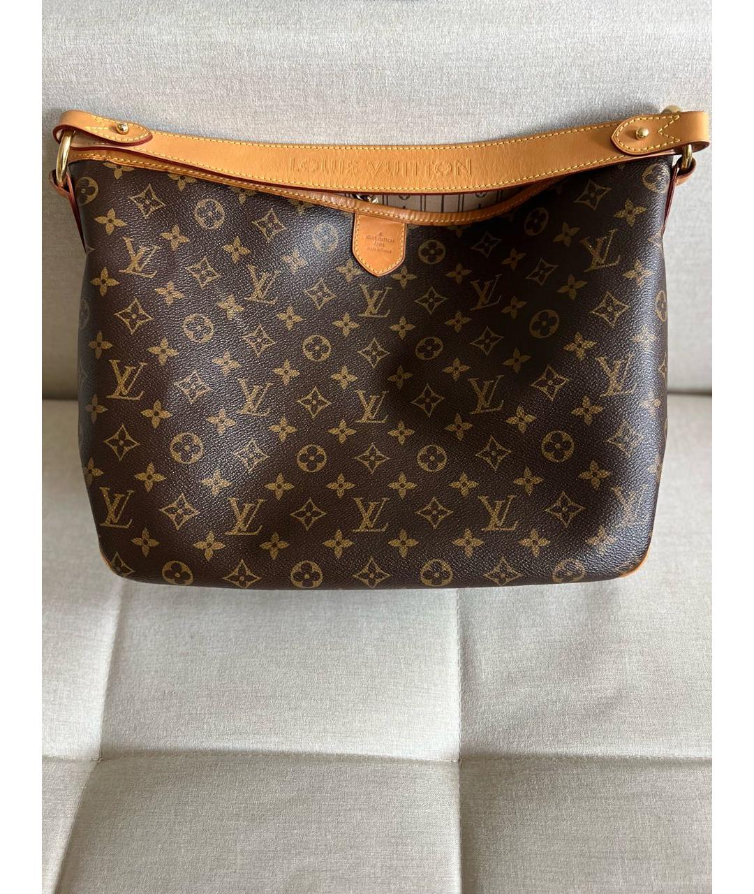 LOUIS VUITTON Коричневая сумка через плечо, фото 7