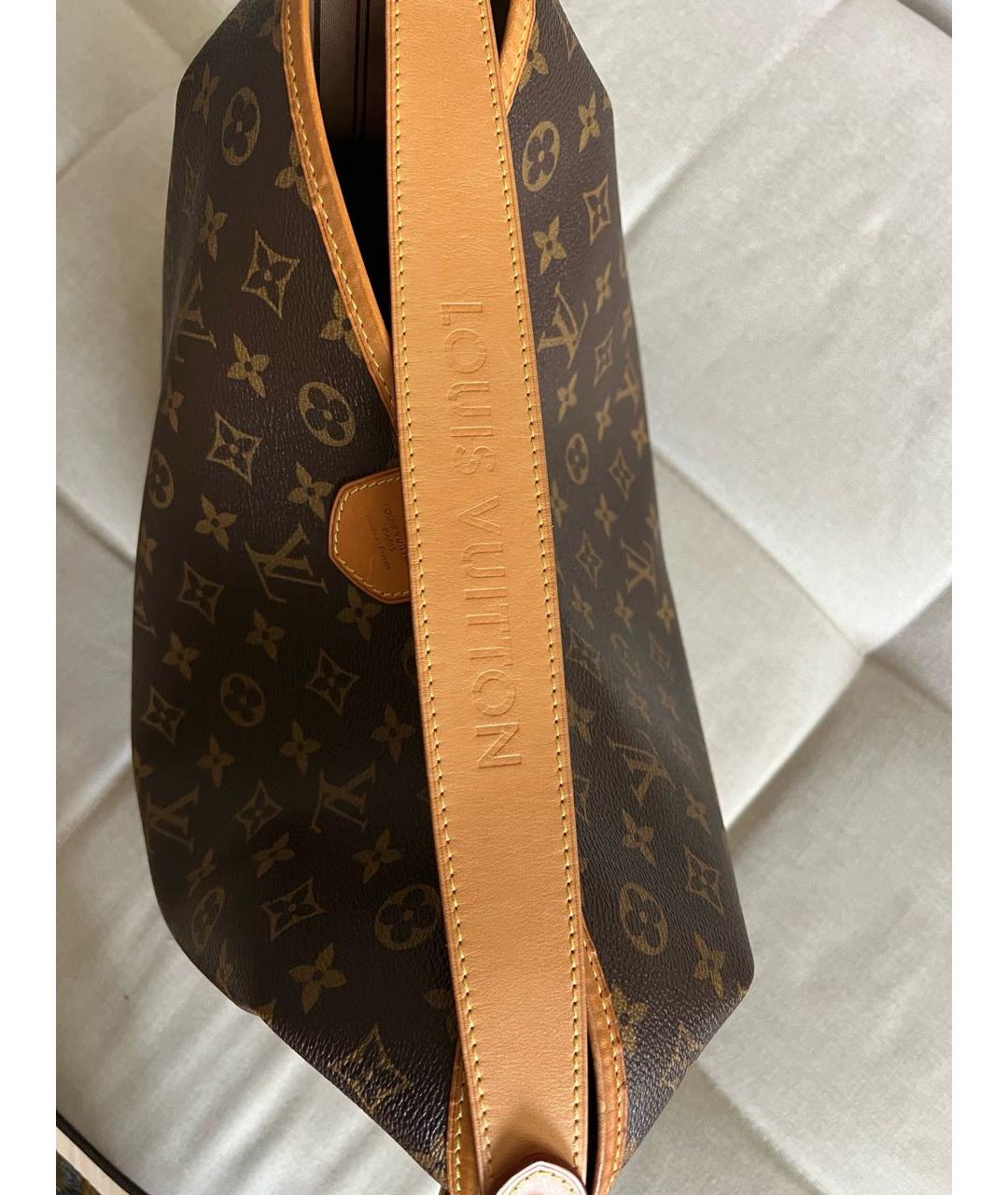 LOUIS VUITTON Коричневая сумка через плечо, фото 5
