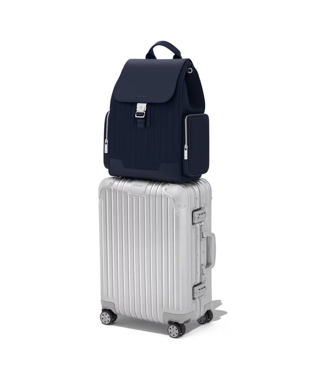 Rimowa Синяя кожаная дорожная/спортивная сумка, фото 6