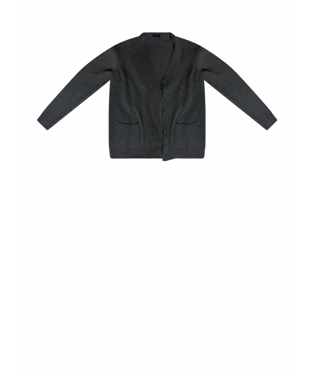 LANVIN Антрацитовый кашемировый джемпер / свитер, фото 1