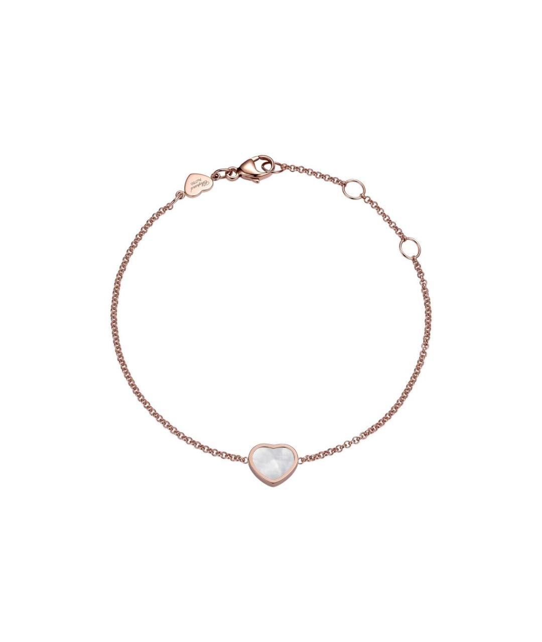 CHOPARD Желтый браслет из розового золота, фото 1