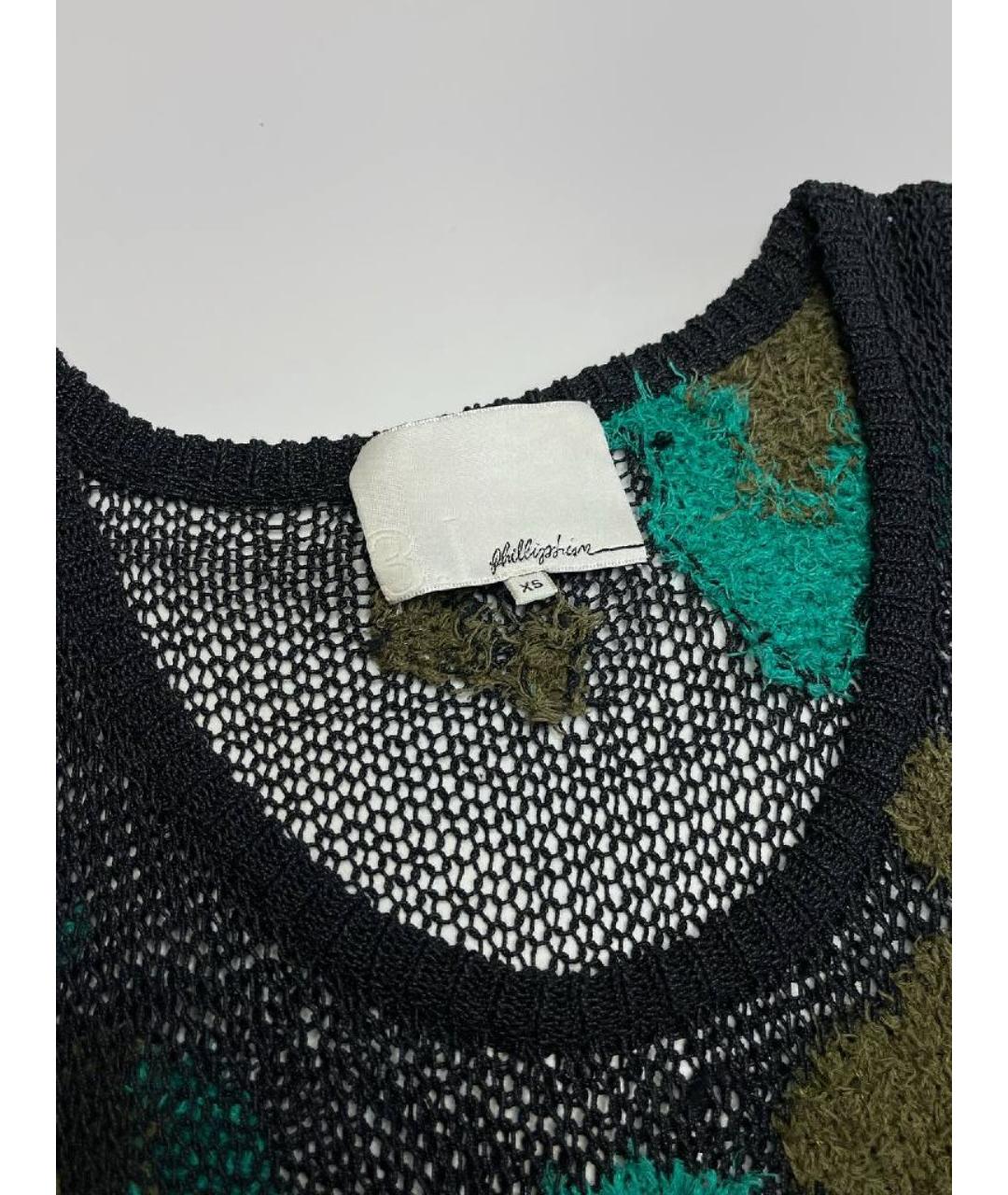3.1 PHILLIP LIM Мульти хлопковая майка, фото 3