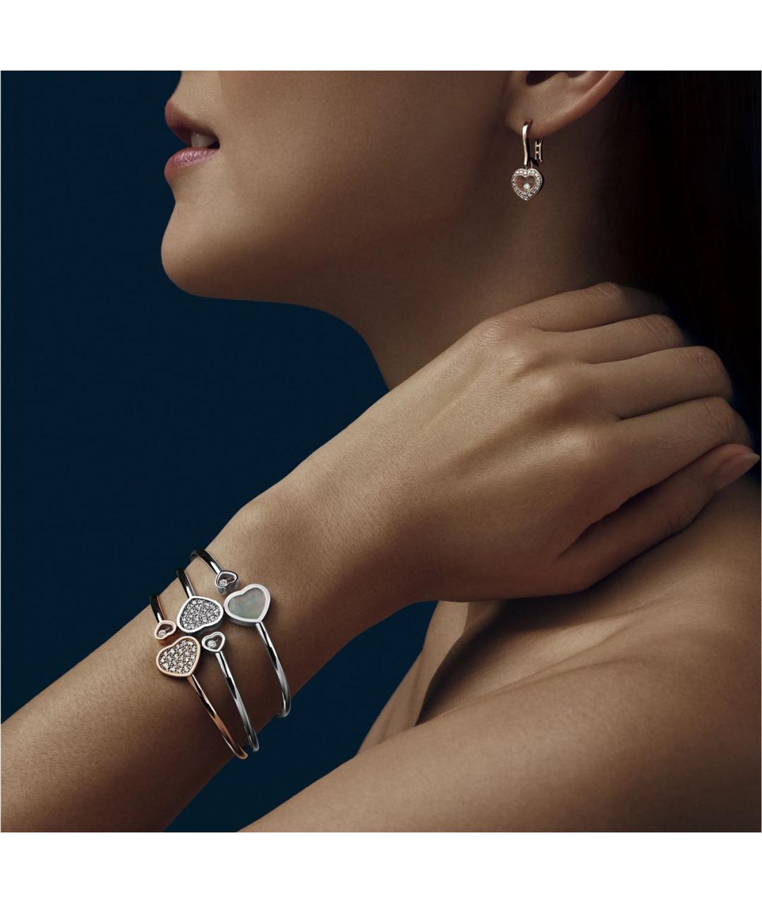 CHOPARD Серебрянный браслет из белого золота, фото 4