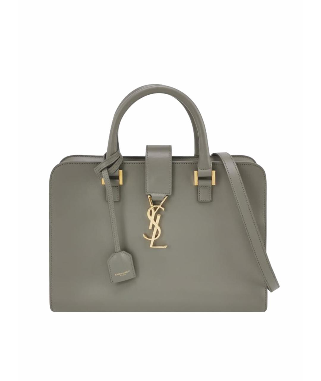 SAINT LAURENT Кожаная сумка тоут, фото 1