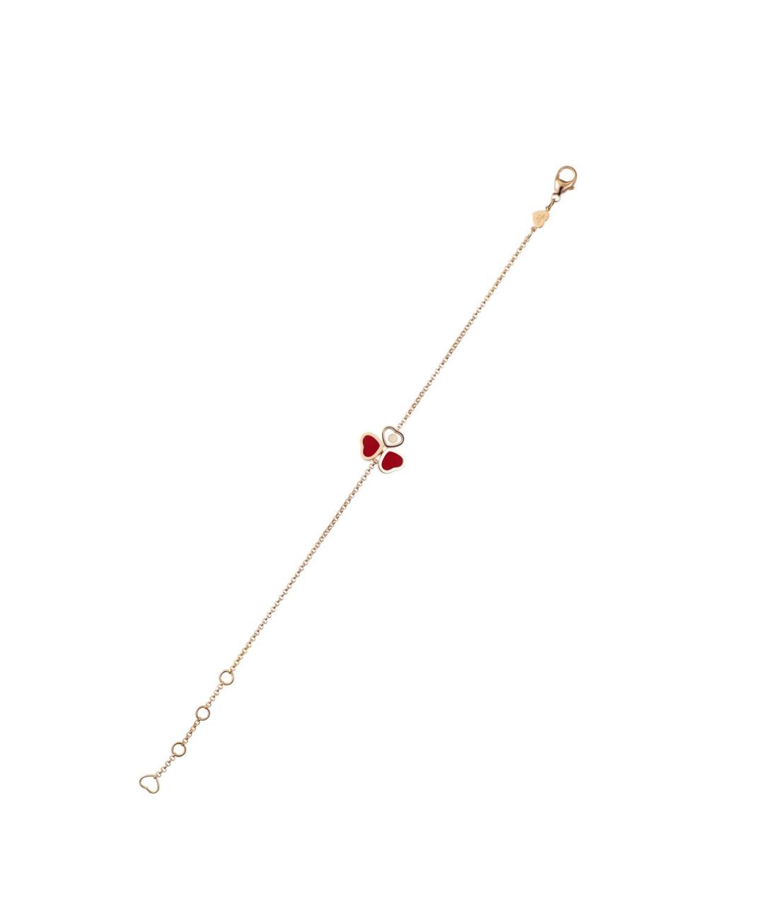 CHOPARD Желтый браслет из розового золота, фото 3