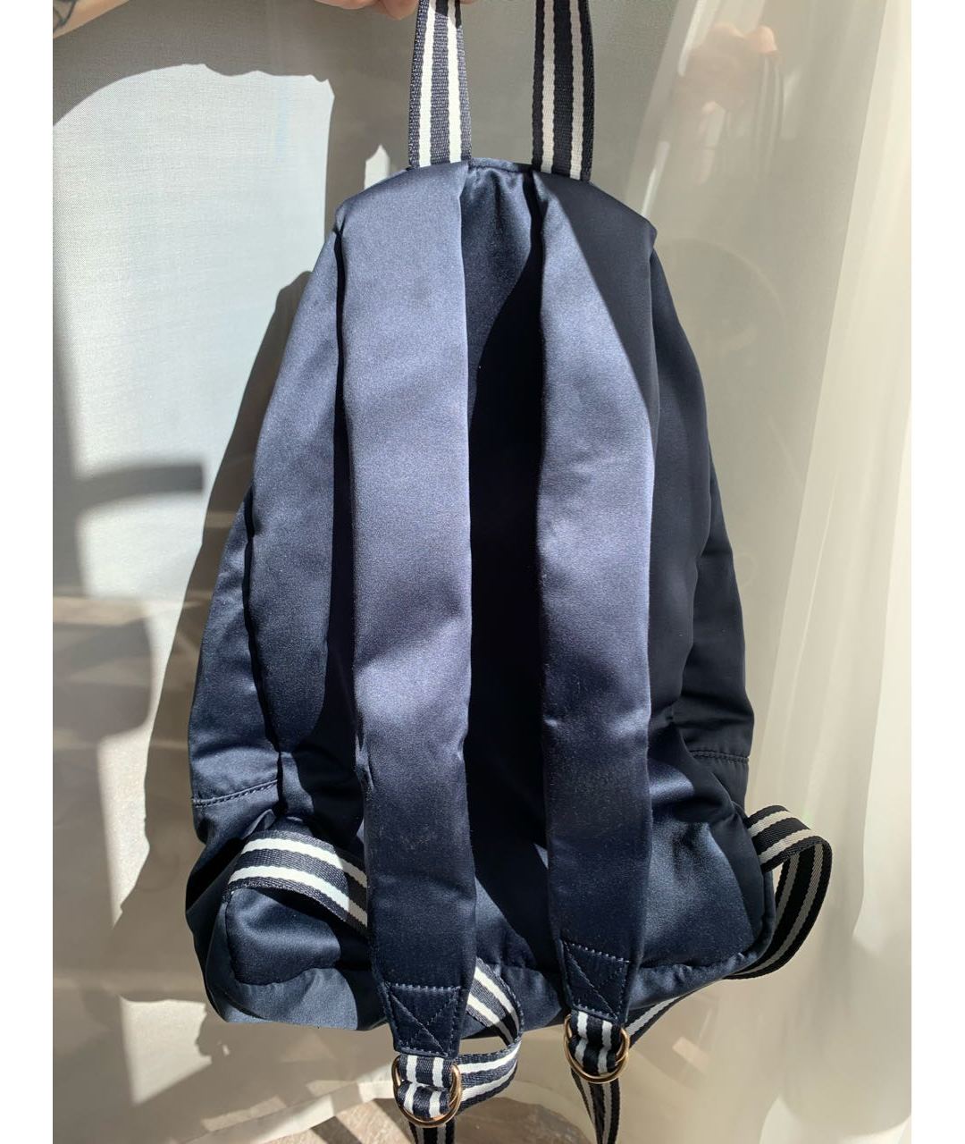 SEE BY CHLOE Синий хлопковый рюкзак, фото 6