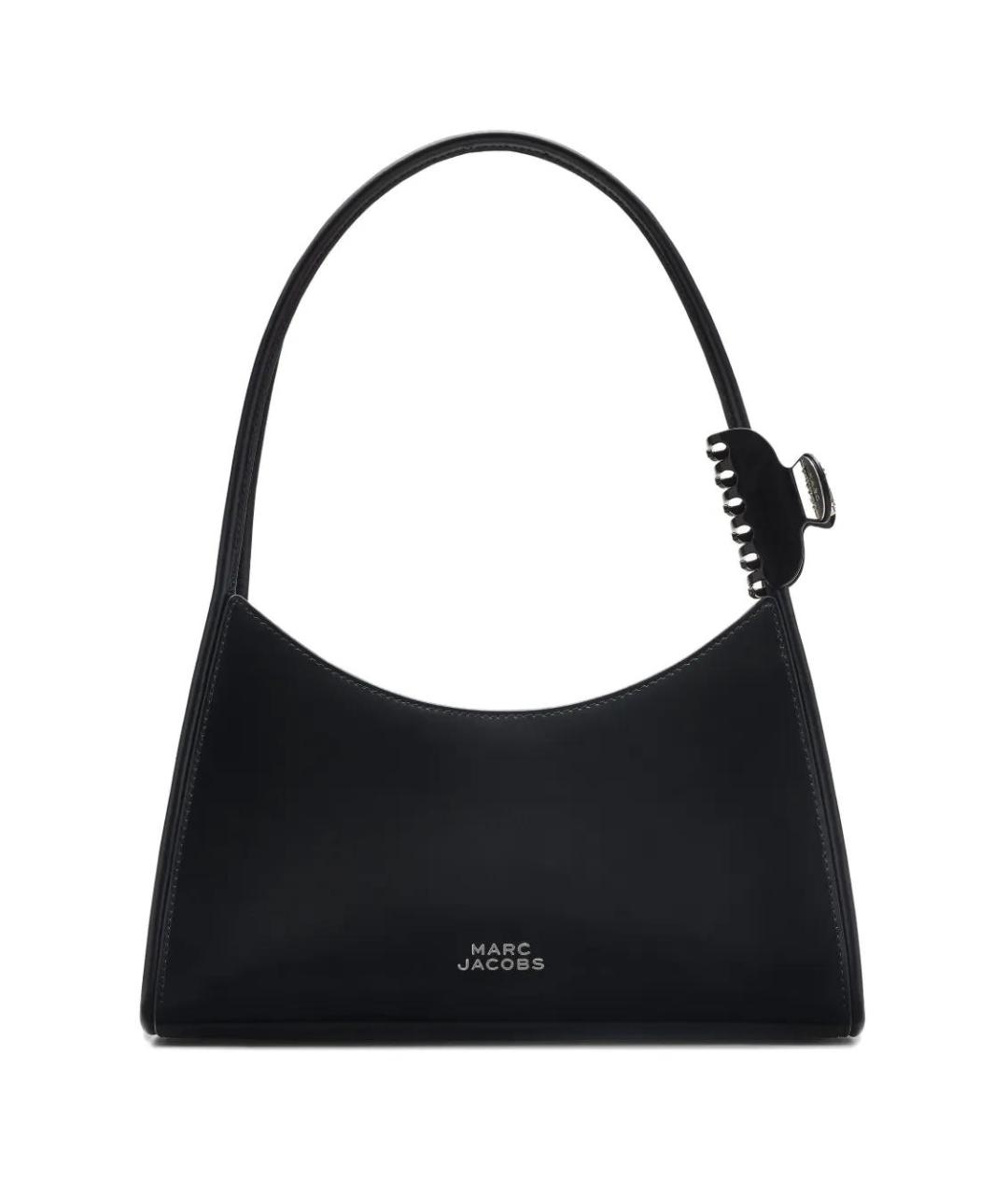 MARC JACOBS Черная кожаная сумка через плечо, фото 1