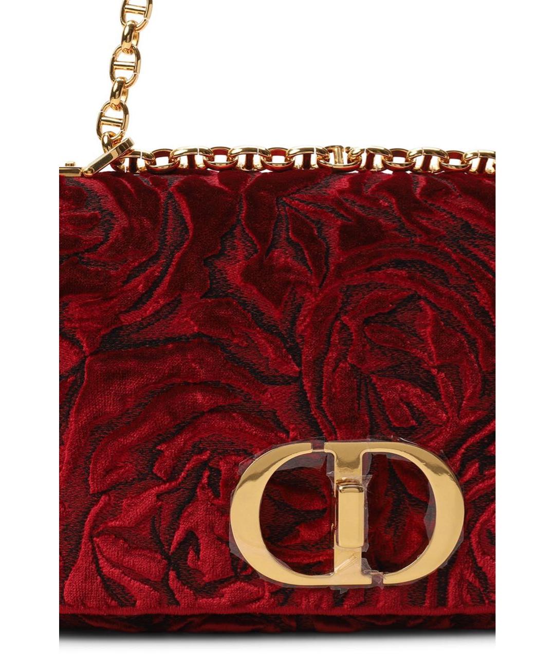 CHRISTIAN DIOR Красная сумка через плечо, фото 6