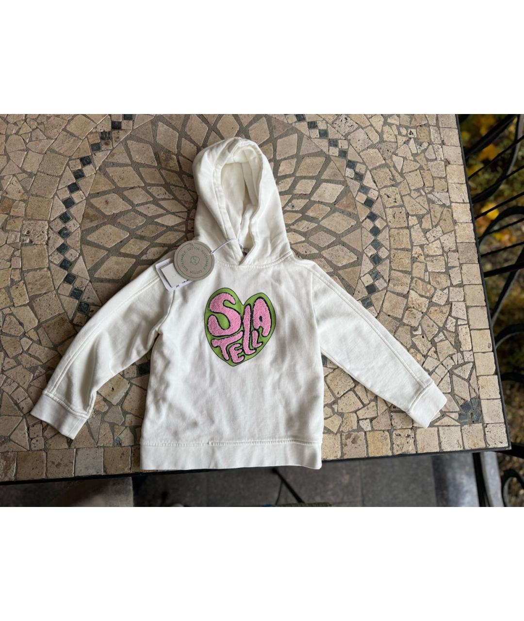 STELLA MCCARTNEY Белый хлопковый детская футболка / топ, фото 2