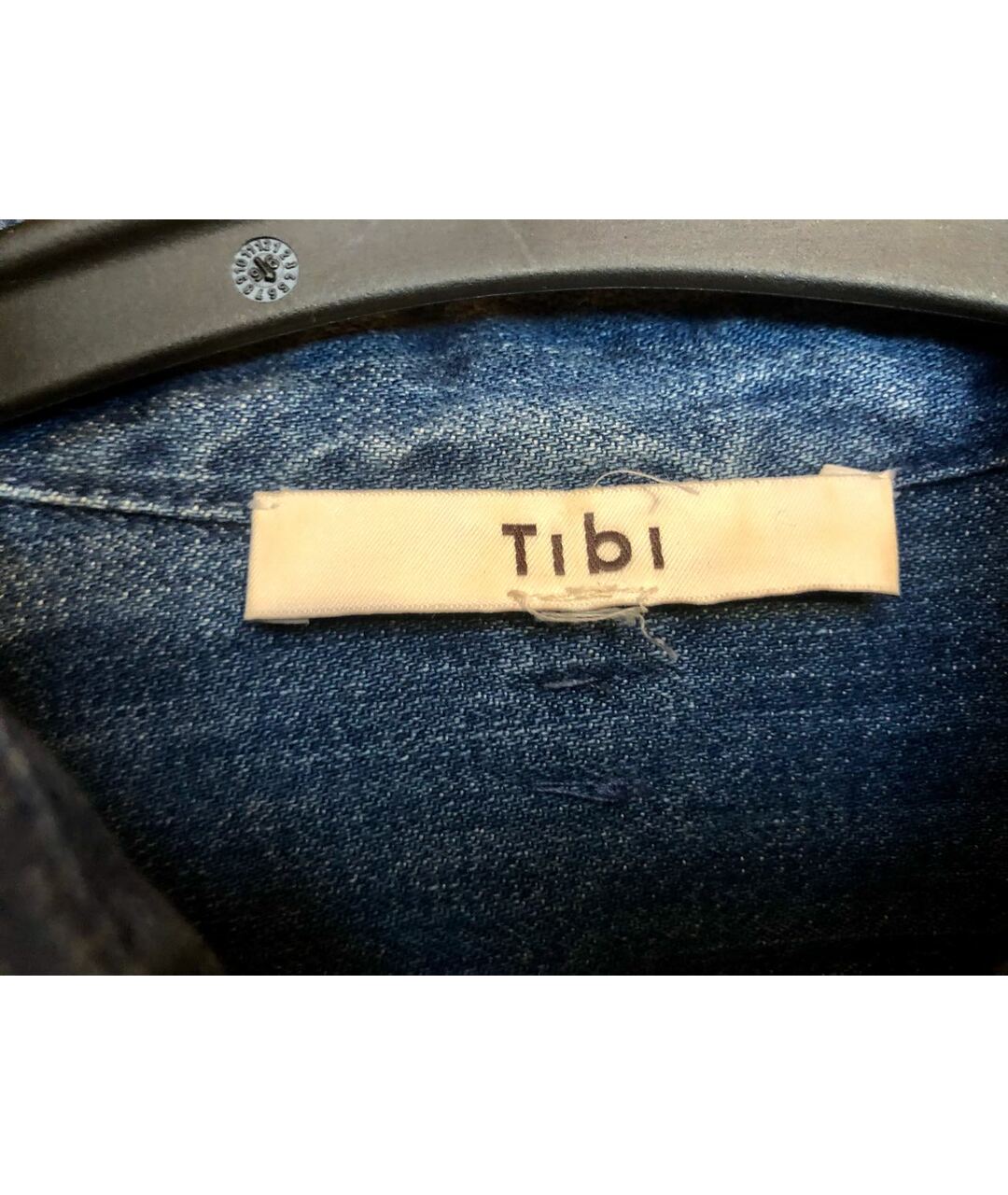 TIBI Синий хлопковый комбинезон, фото 5