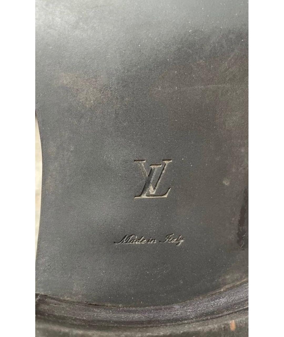 LOUIS VUITTON Мульти кожаные ботинки, фото 7