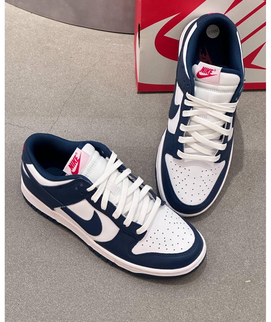 NIKE Синие низкие кроссовки / кеды, фото 4