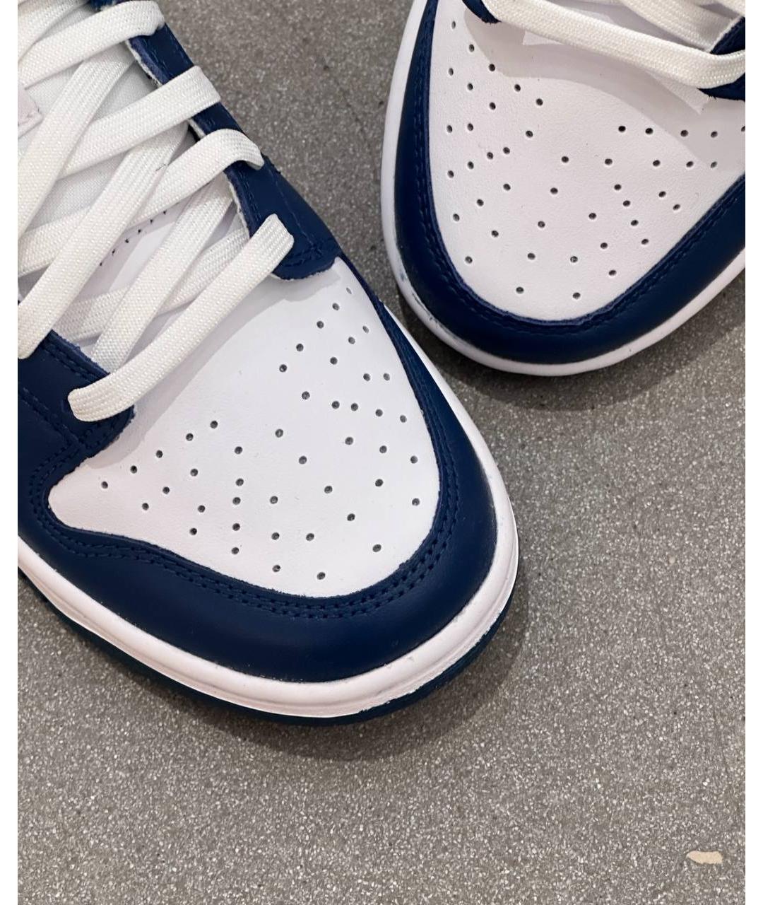 NIKE Синие низкие кроссовки / кеды, фото 5
