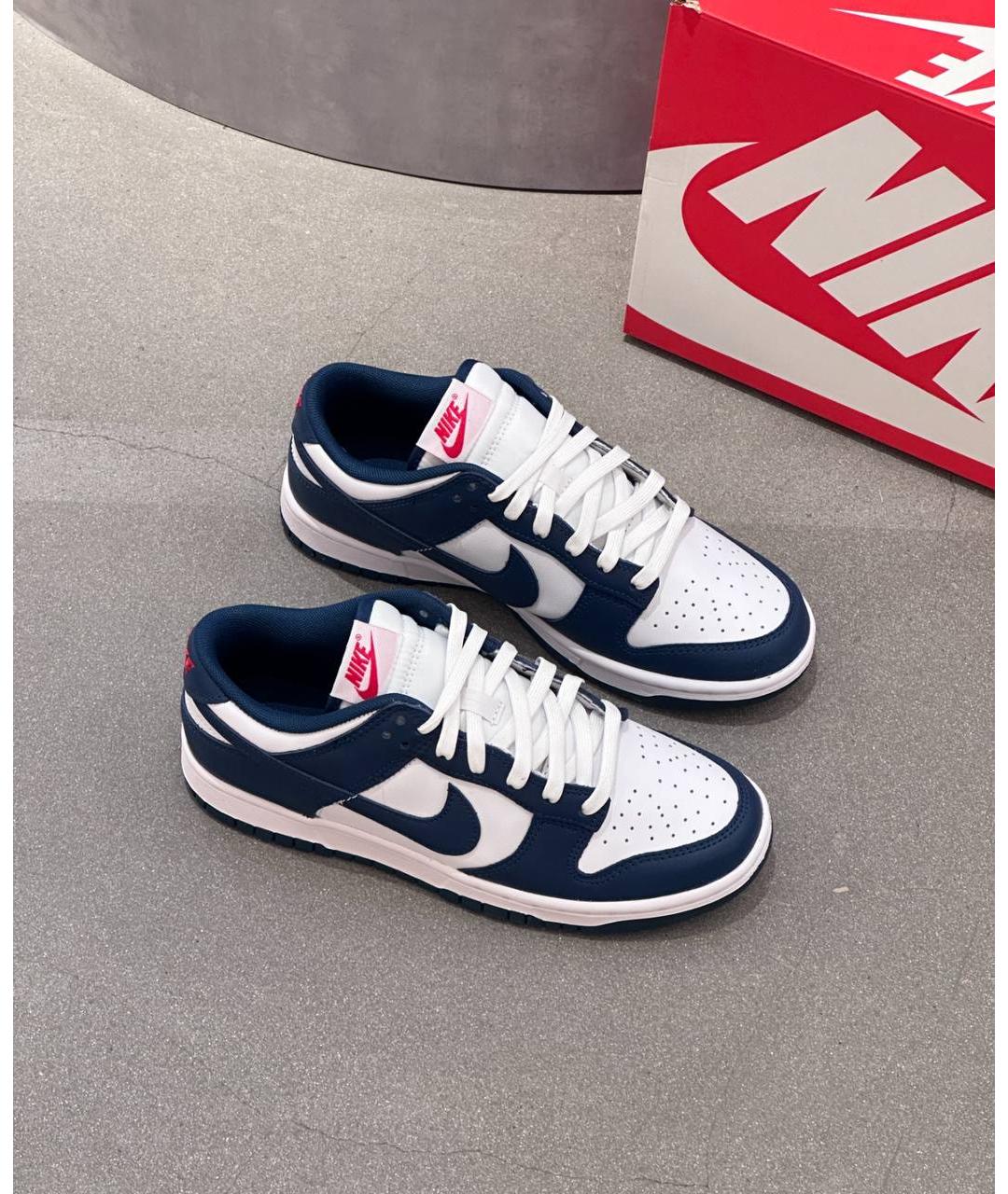 NIKE Синие низкие кроссовки / кеды, фото 2