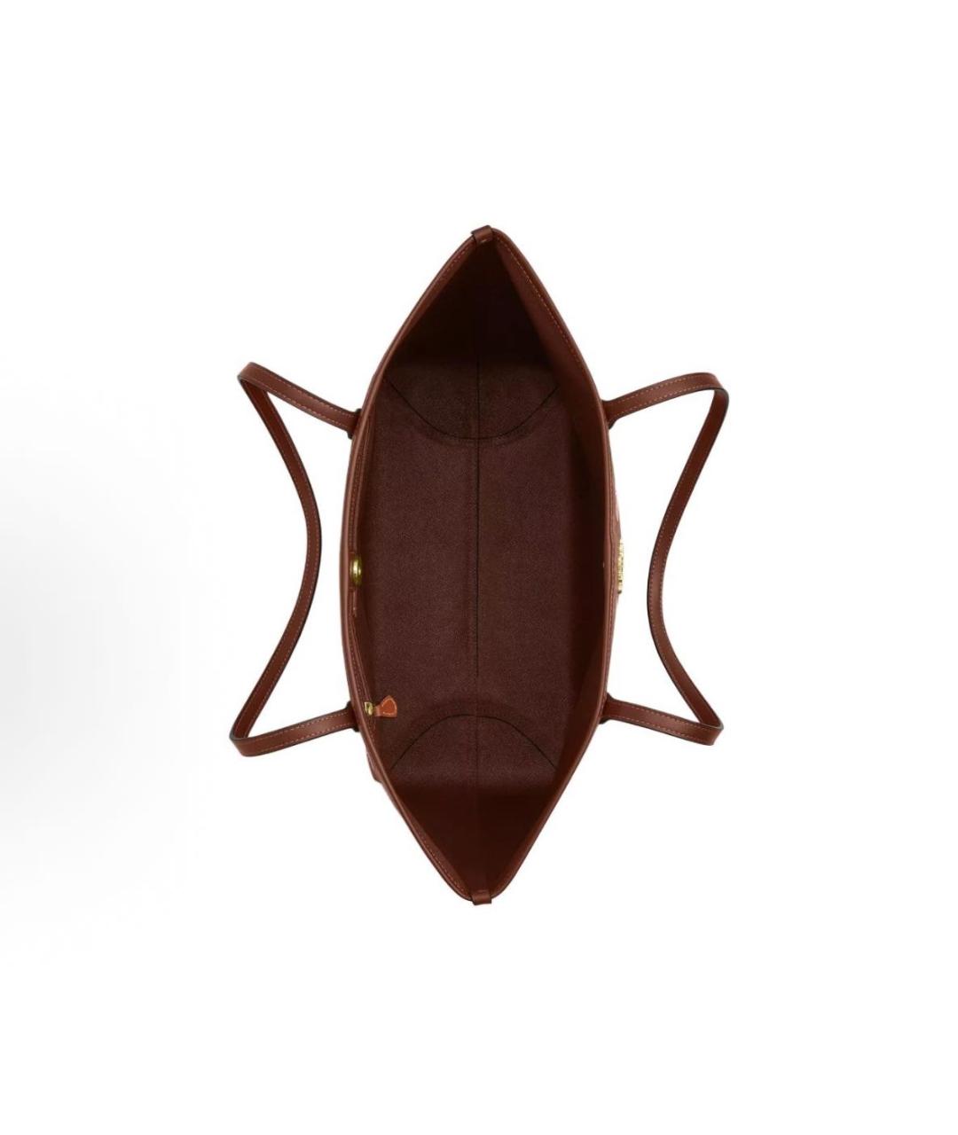 COACH Коричневая сумка тоут, фото 3