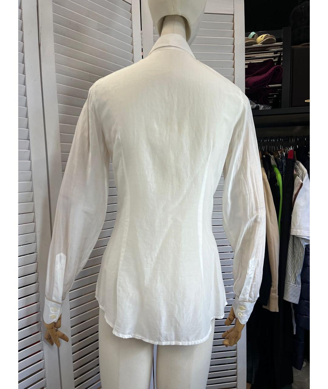ETRO Белая вискозная рубашка, фото 7
