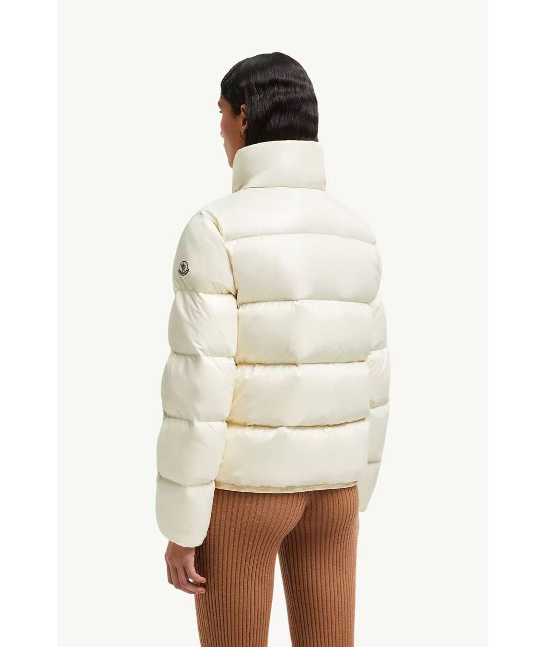 MONCLER Белый пуховик, фото 3