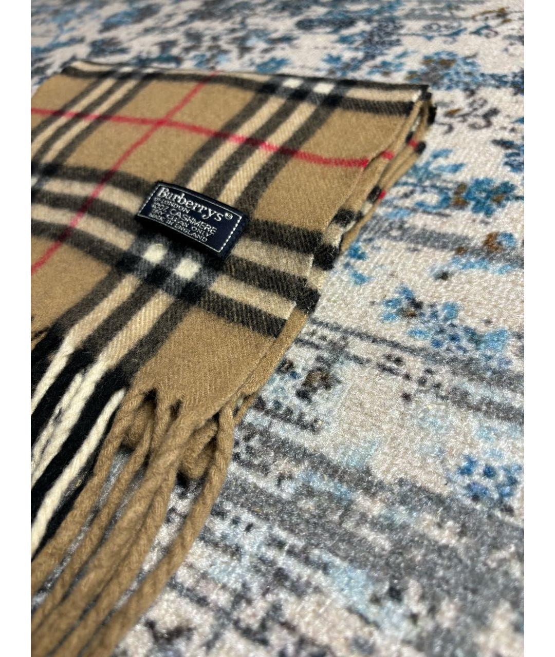 BURBERRY Кашемировый шарф, фото 3