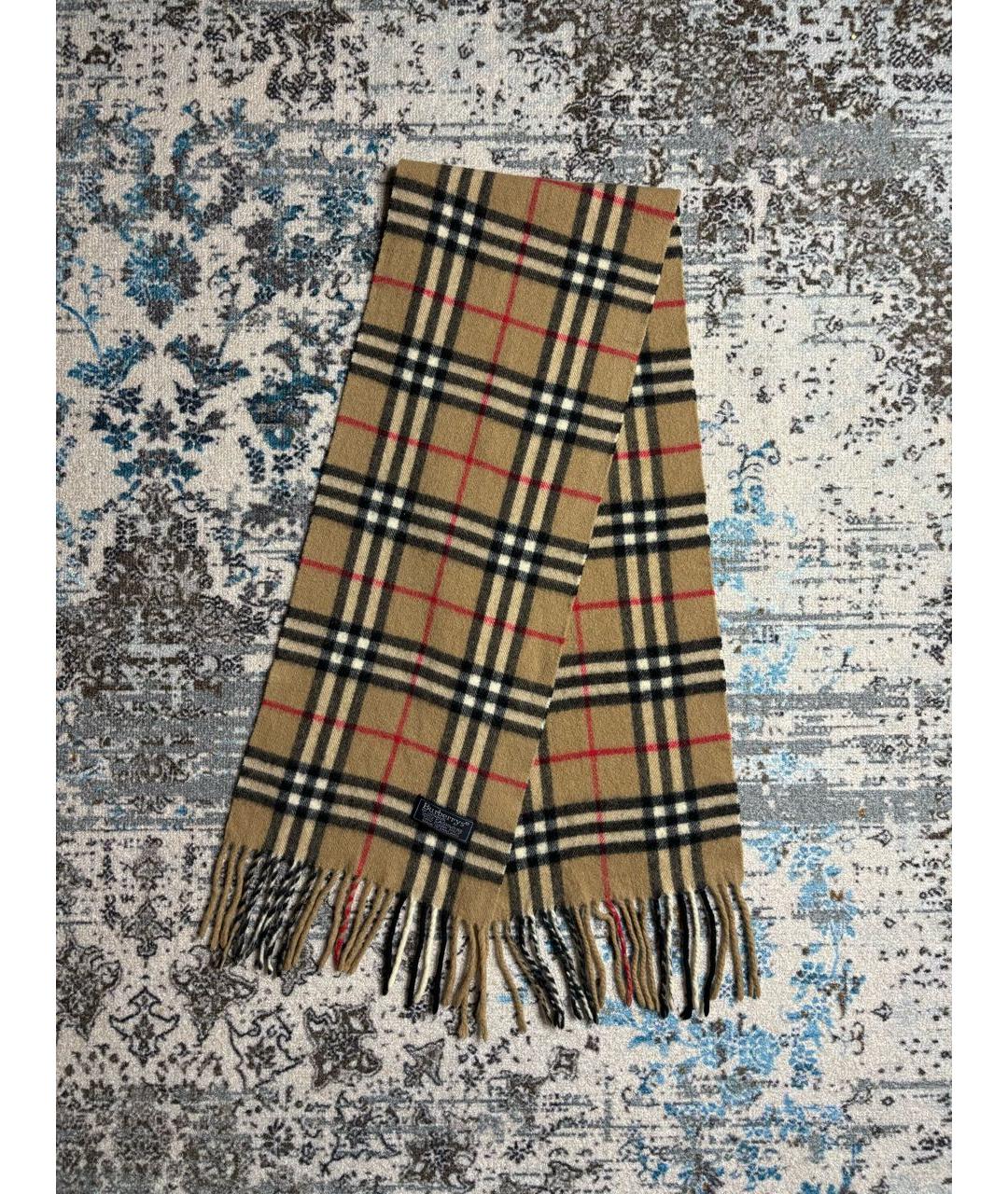 BURBERRY Кашемировый шарф, фото 5