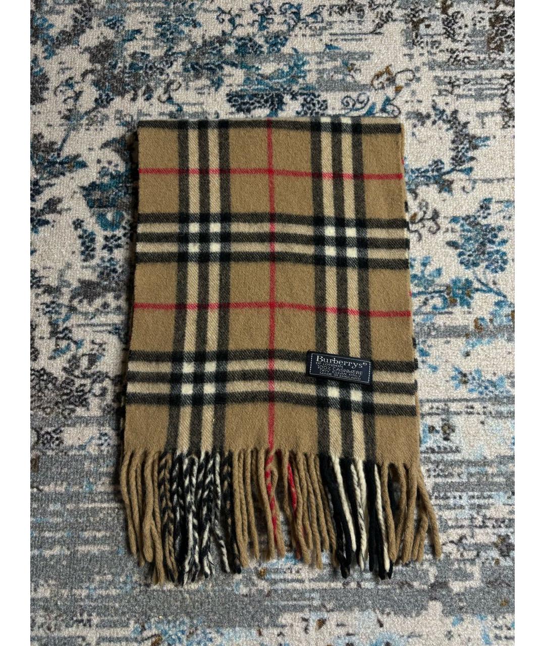 BURBERRY Кашемировый шарф, фото 4