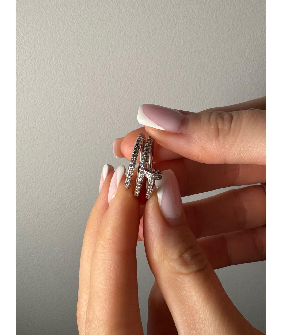 CARTIER Белое кольцо из белого золота, фото 4