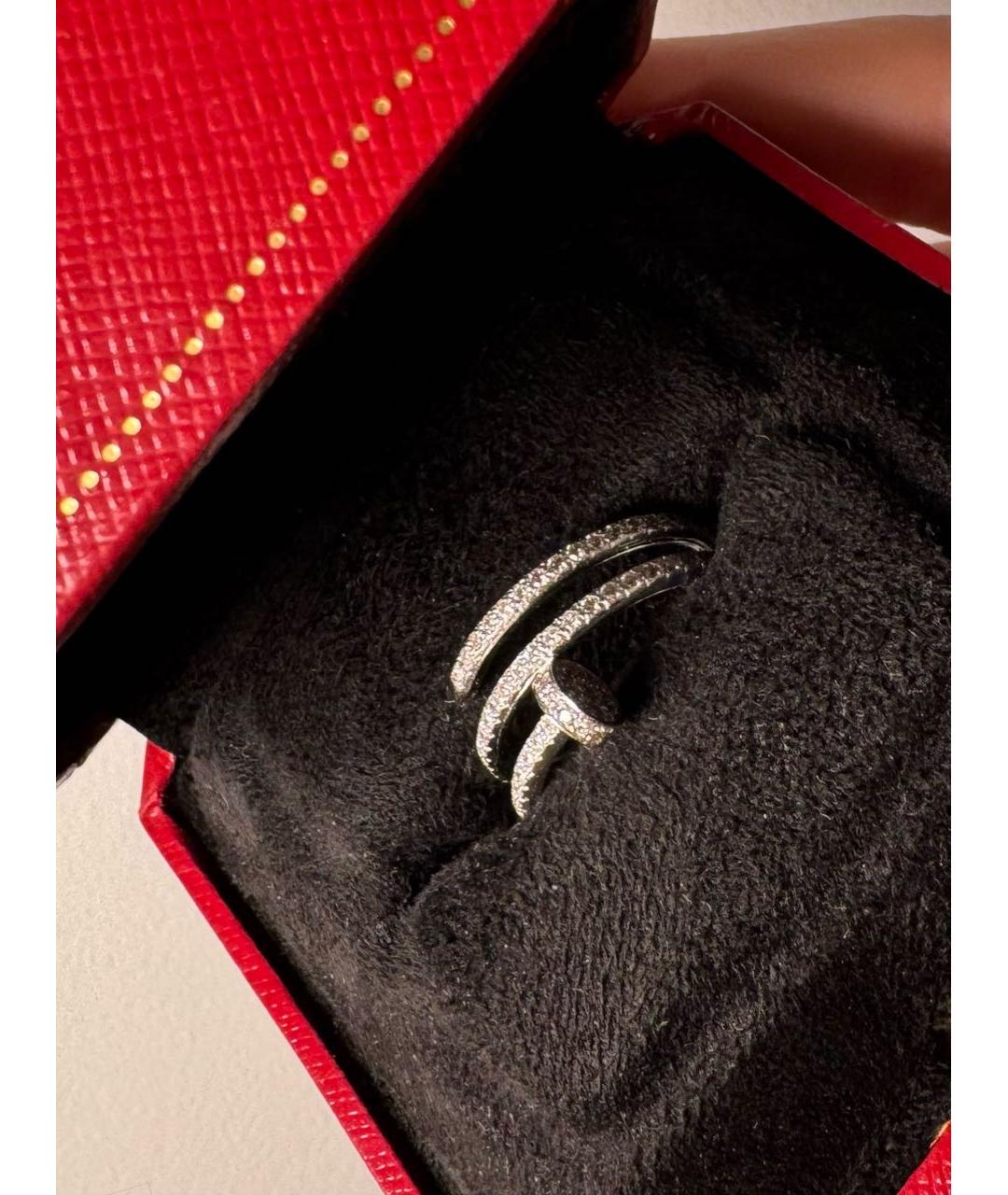 CARTIER Белое кольцо из белого золота, фото 2