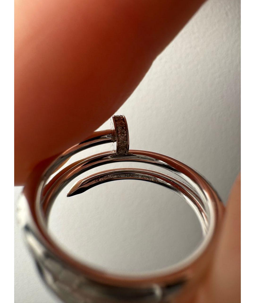 CARTIER Белое кольцо из белого золота, фото 3
