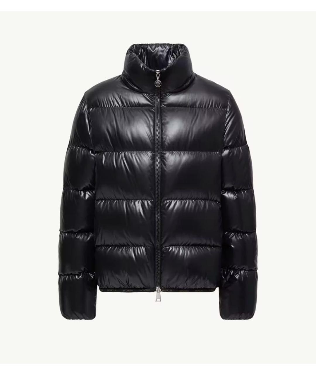 MONCLER Черный пуховик, фото 6