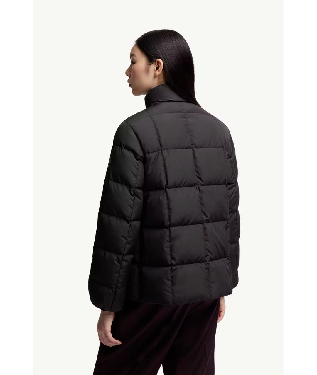 MONCLER Черный пуховик, фото 3