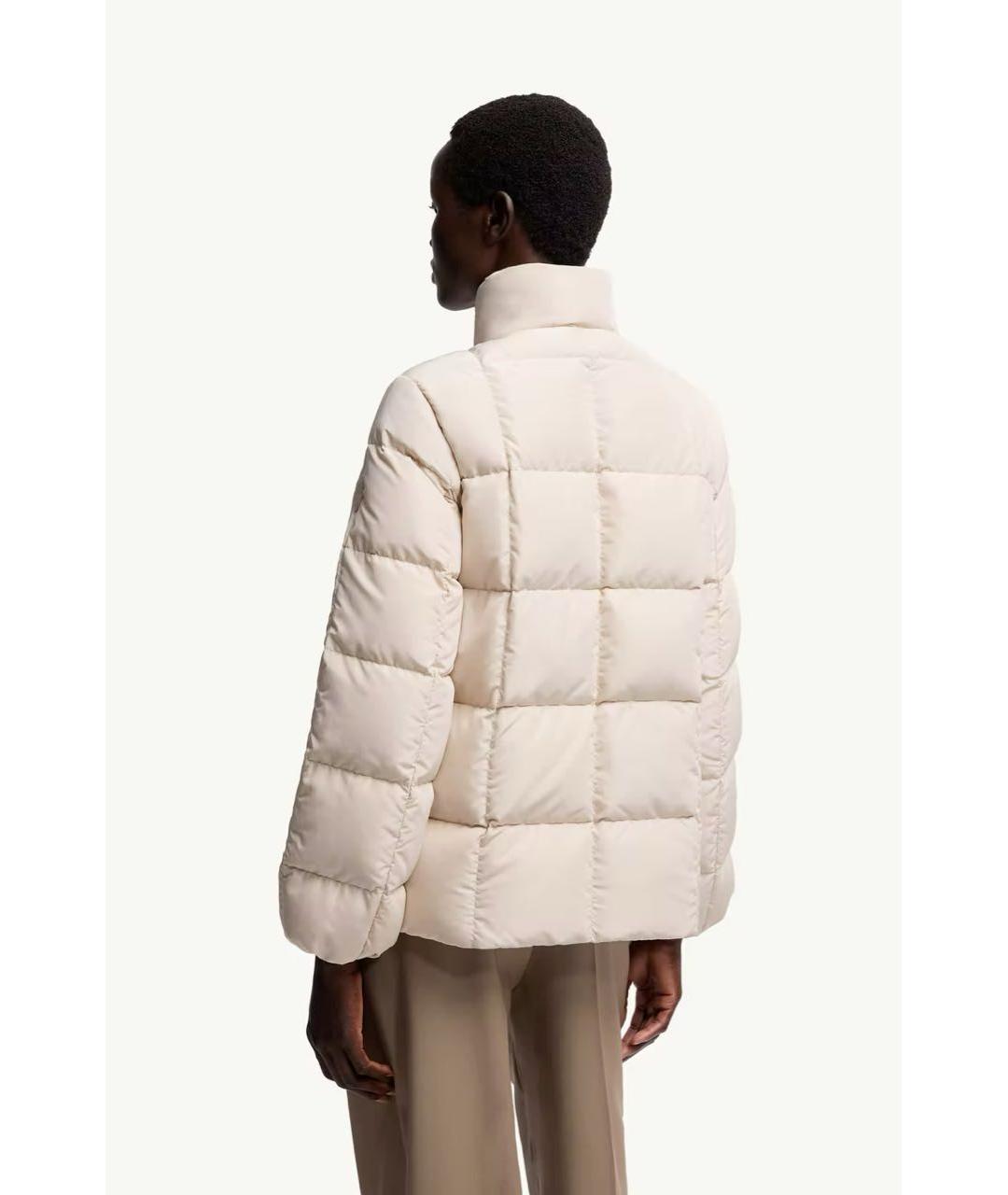 MONCLER Бежевый пуховик, фото 3