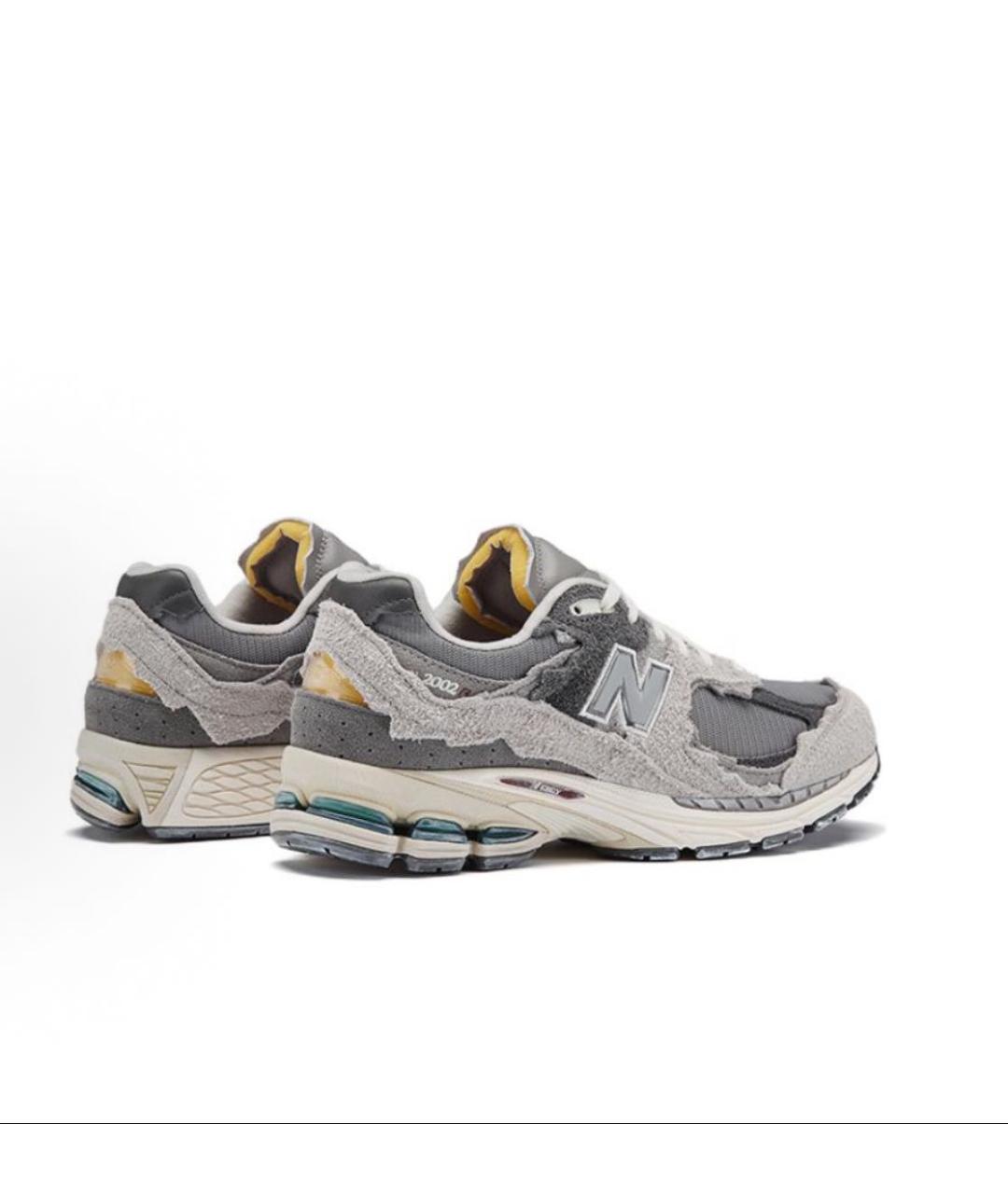 NEW BALANCE Серые низкие кроссовки / кеды, фото 3