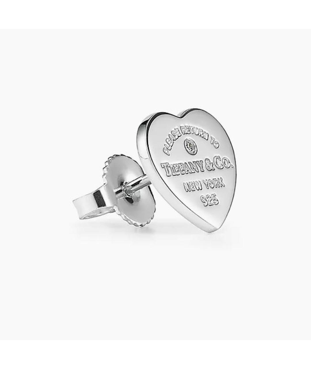 TIFFANY&CO Мульти серебряные серьги, фото 3