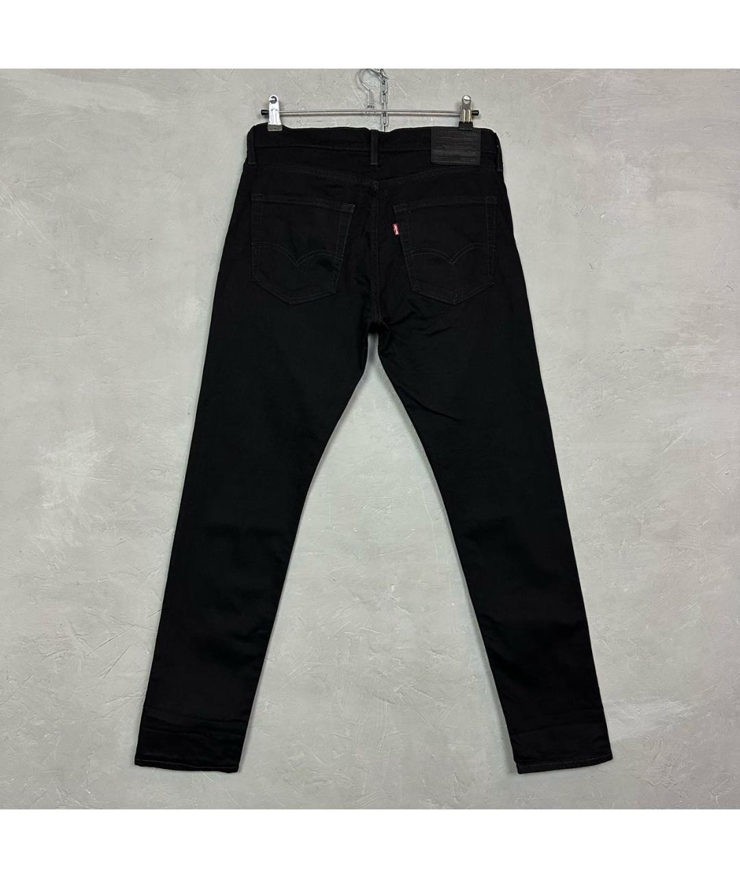 LEVI'S Черные хлопко-эластановые джинсы скинни, фото 2