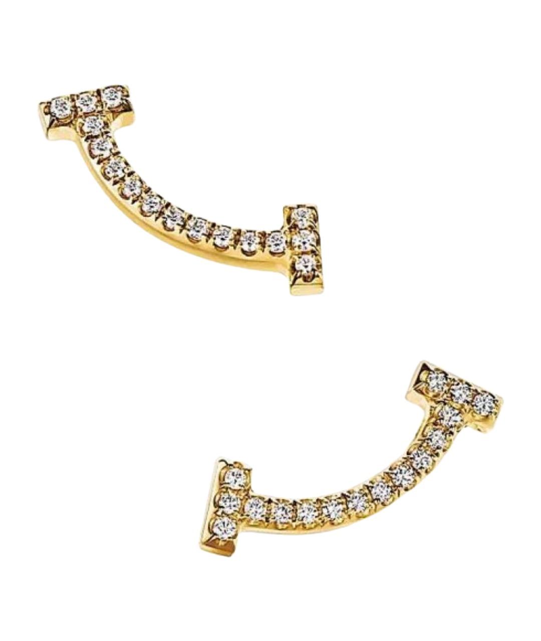 TIFFANY&CO Золотые серьги из желтого золота, фото 1