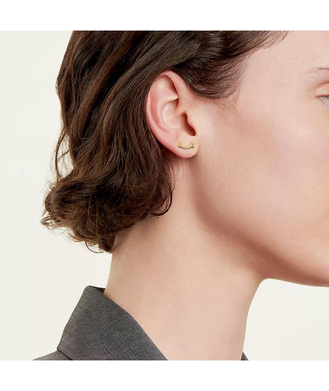 TIFFANY&CO Золотые серьги из желтого золота, фото 2