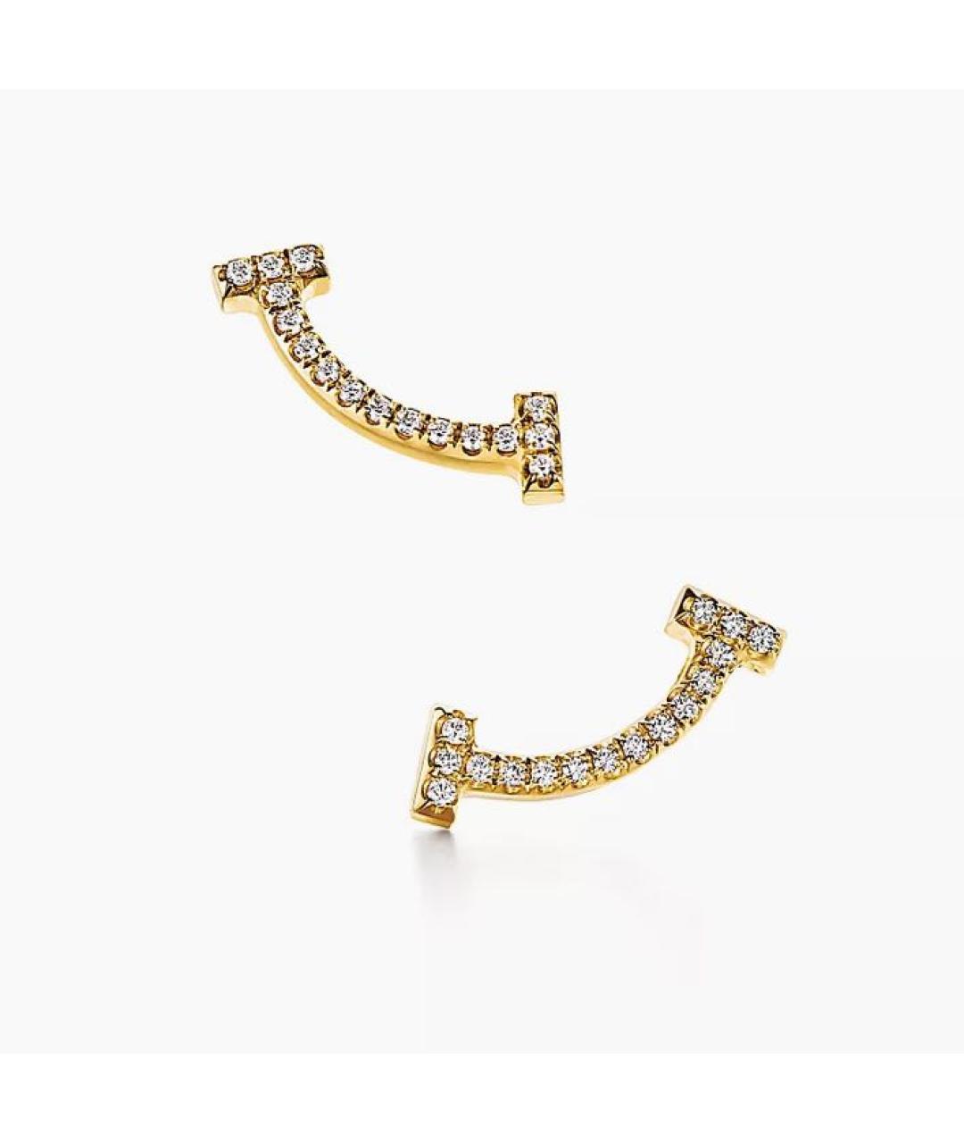 TIFFANY&CO Золотые серьги из желтого золота, фото 3