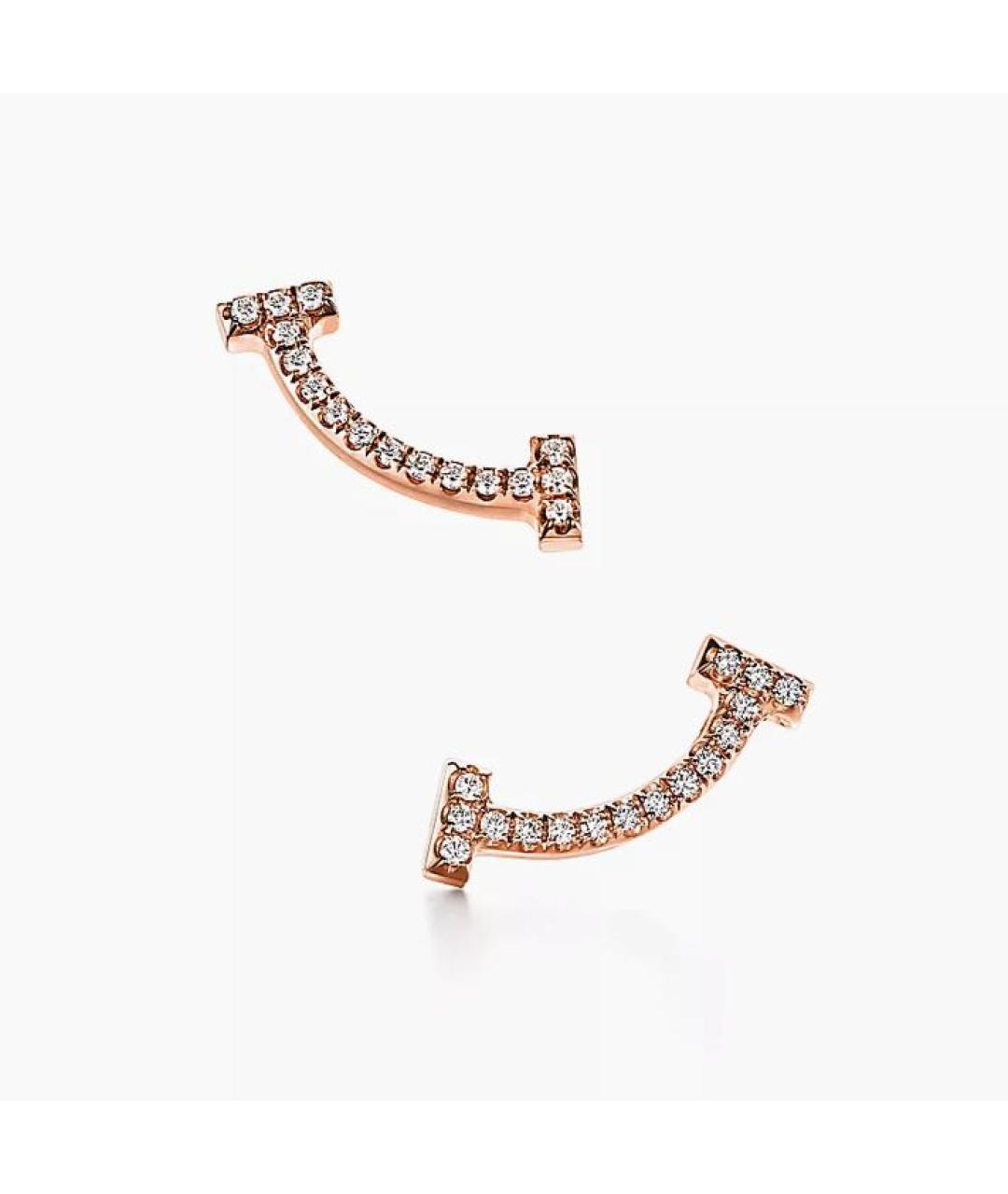 TIFFANY&CO Золотые серьги из розового золота, фото 3