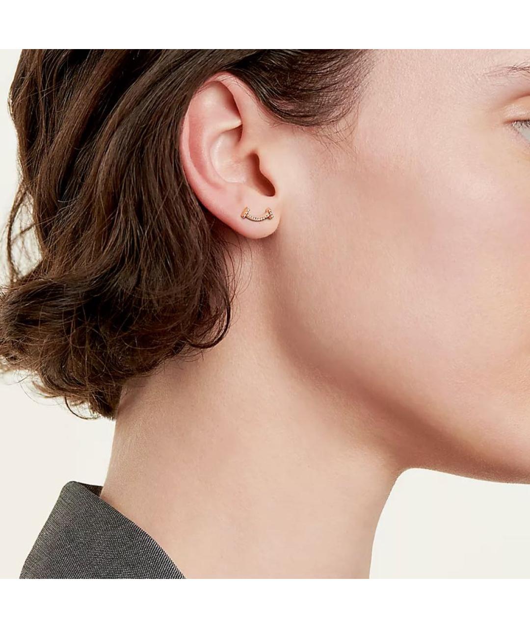 TIFFANY&CO Золотые серьги из розового золота, фото 2